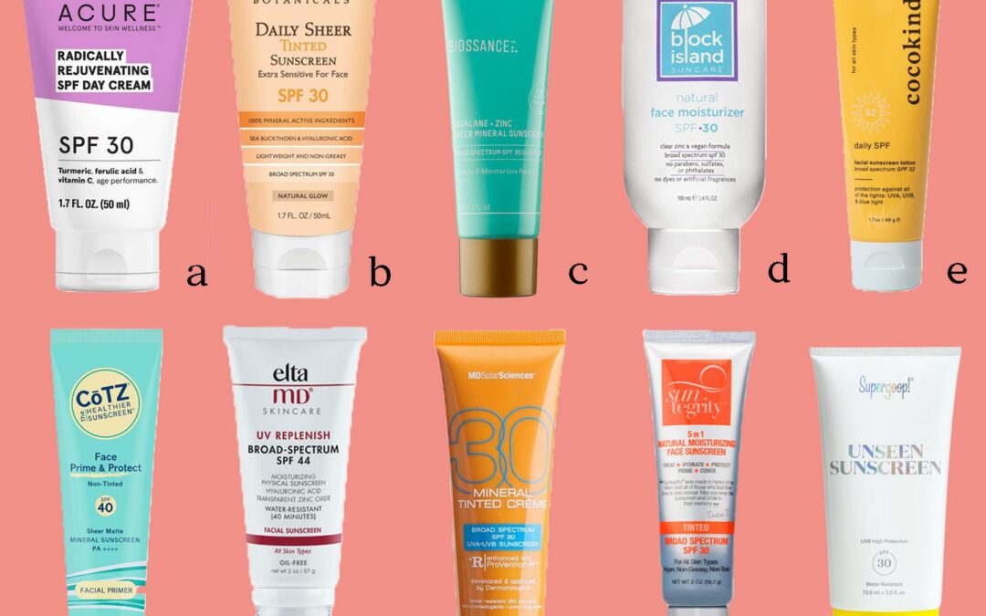 The 10 Best Non-Toxic Facial Sunscreens