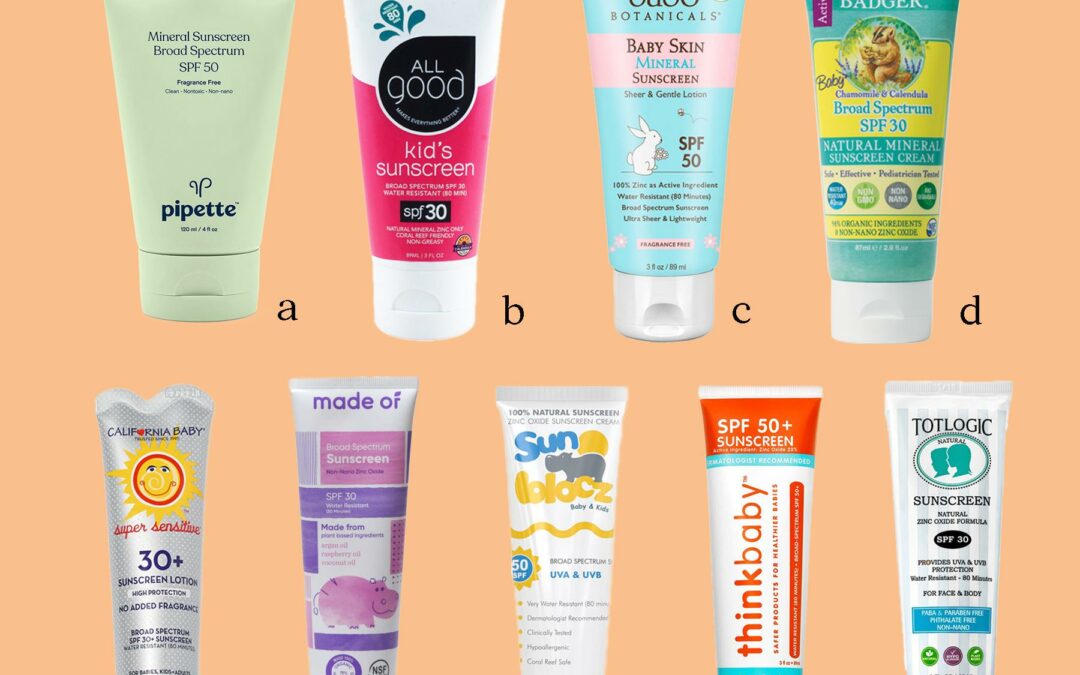 The Best Non-Toxic Baby Sunscreens
