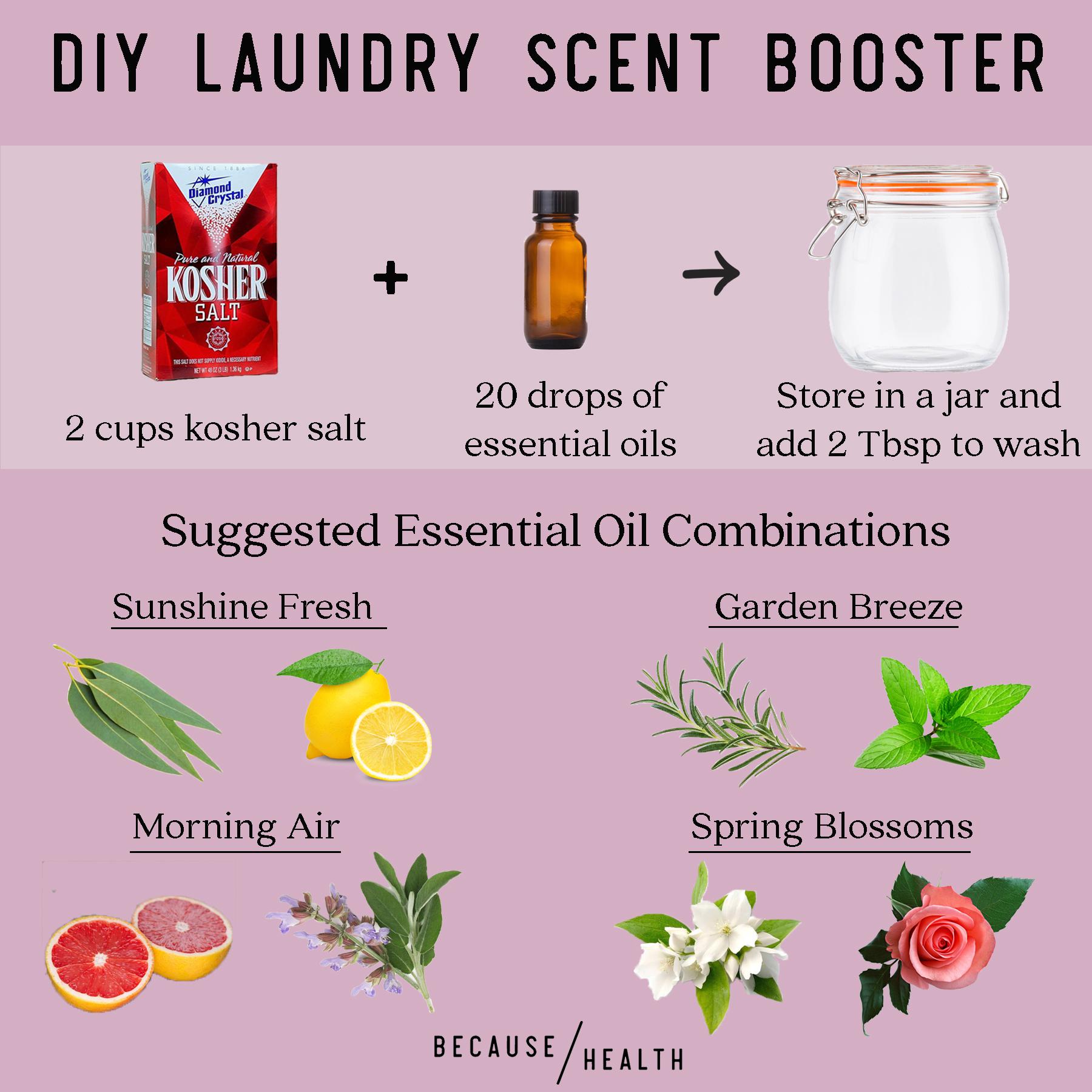 How to Make an All-Natural Laundry Scent Booster - Too Much Love