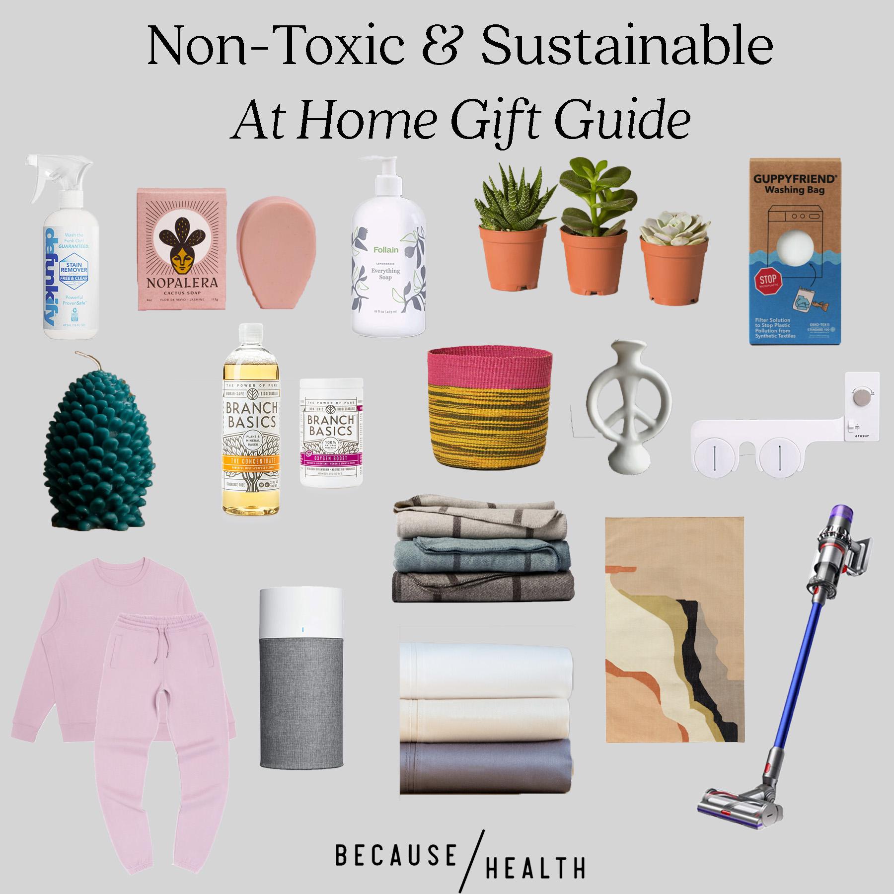 non-toxic sustainable at home gift guide 2021