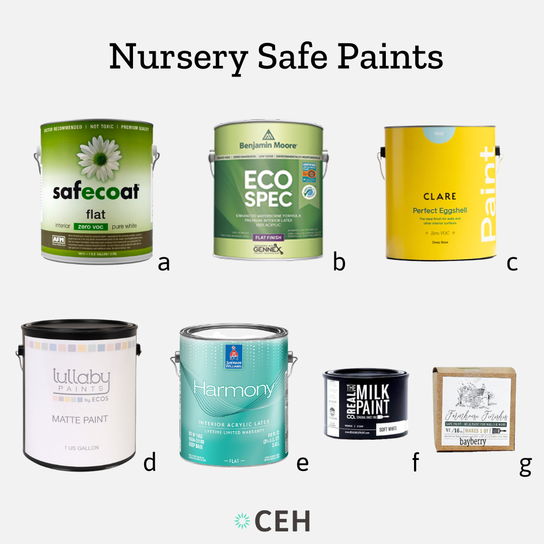 Non toxic paint for baby crib on sale