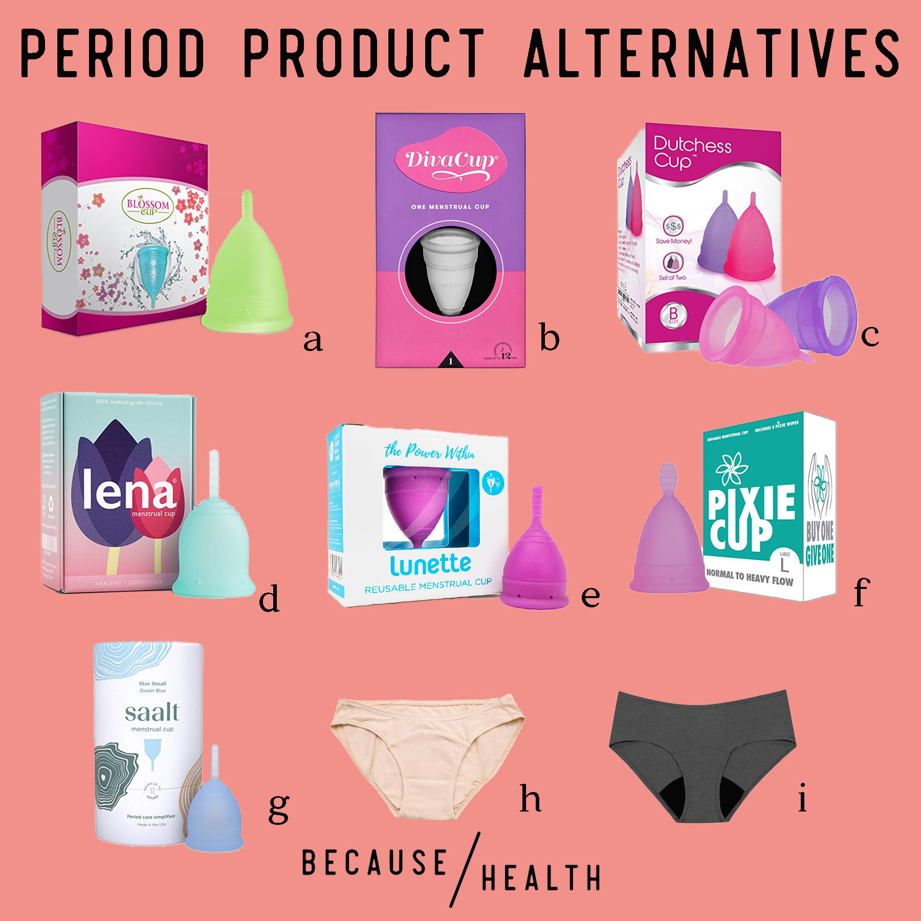 9 Non-Toxic Menstrual Cups and Organic Period Underwear - Center for  Environmental Health