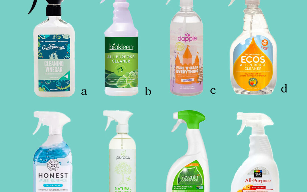 8 Non-Toxic All-Purpose Cleaners