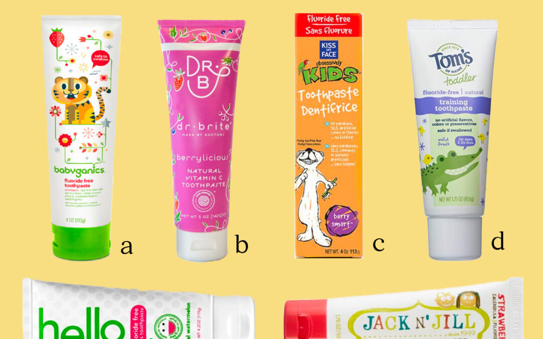 6 Non-Toxic Children’s Toothpaste Options