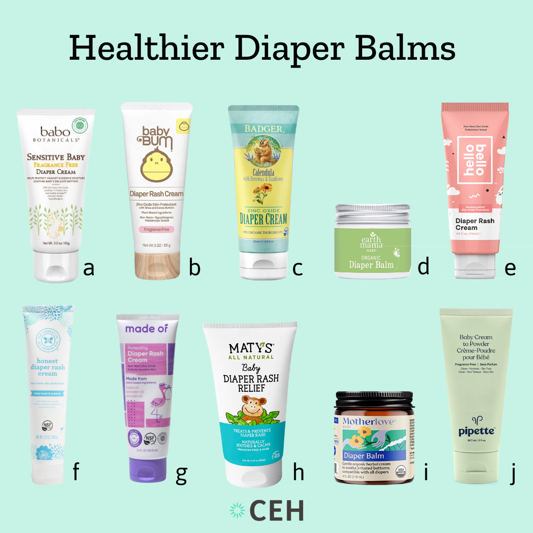 Diaper cream without zinc on sale oxide