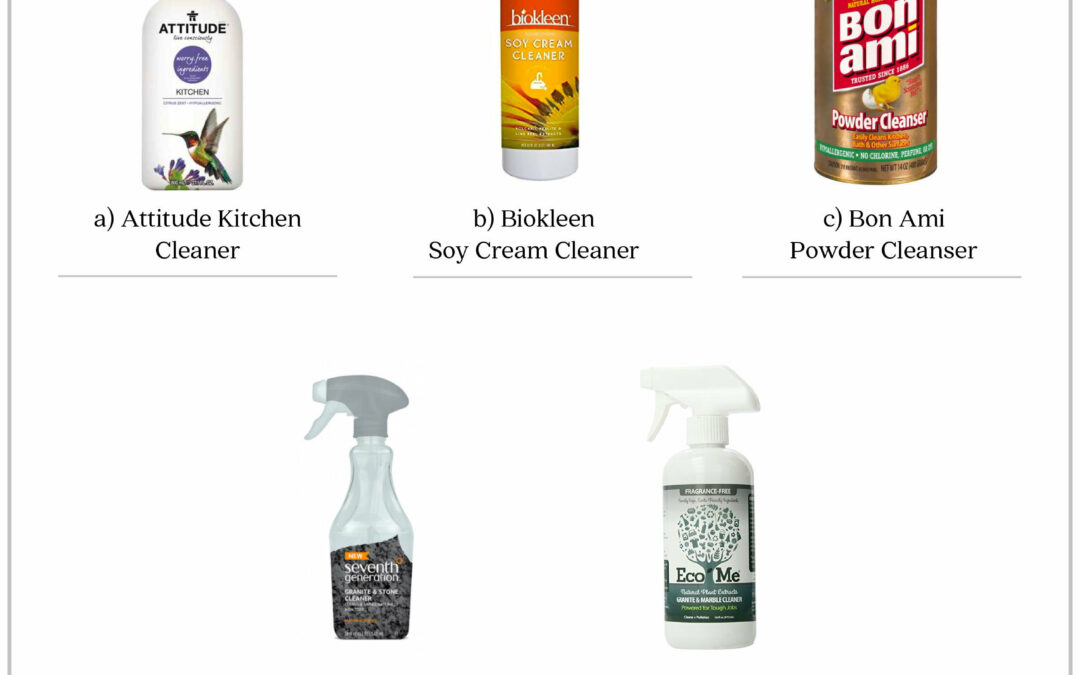 5 Non-Toxic Kitchen Cleaners
