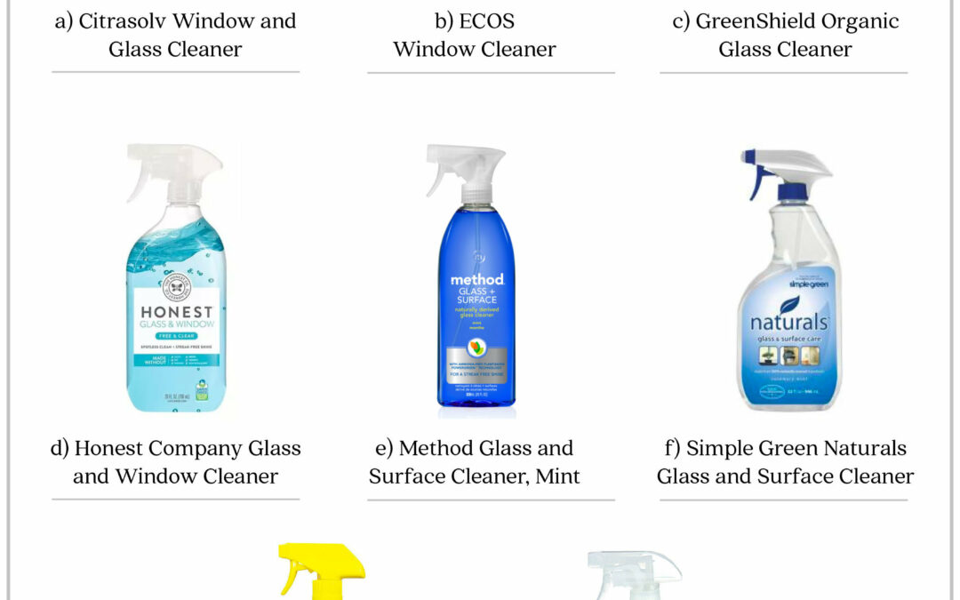 8 Non-Toxic Glass and Window Cleaners
