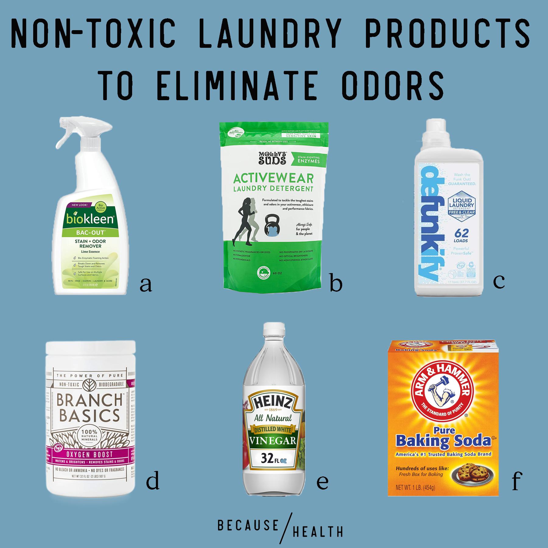 non toxic laundry products to eliminate odors