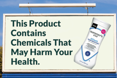 Tell Summer’s Eve to get Boric Acid out of Intimate Care Wash!